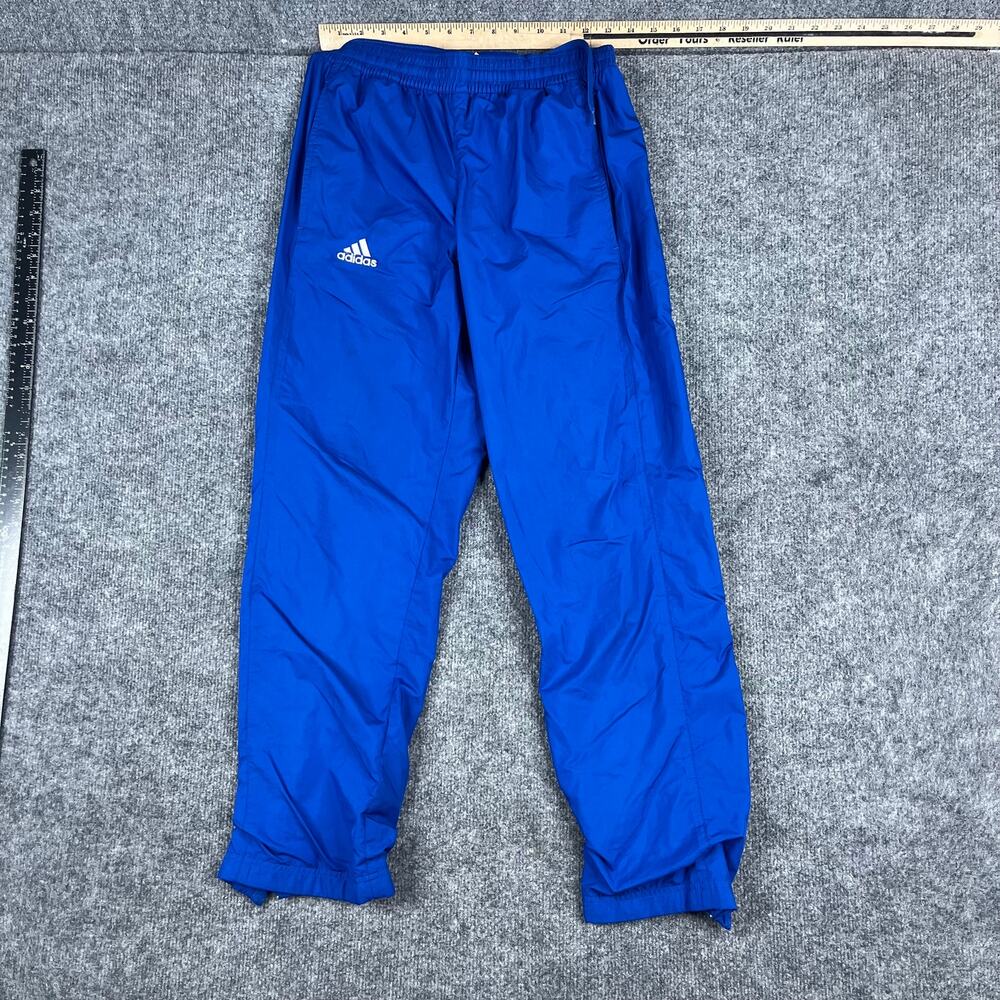 Adidas Track Pants Womens Size XS Blue Athletic Soccer Windbreaker Training
